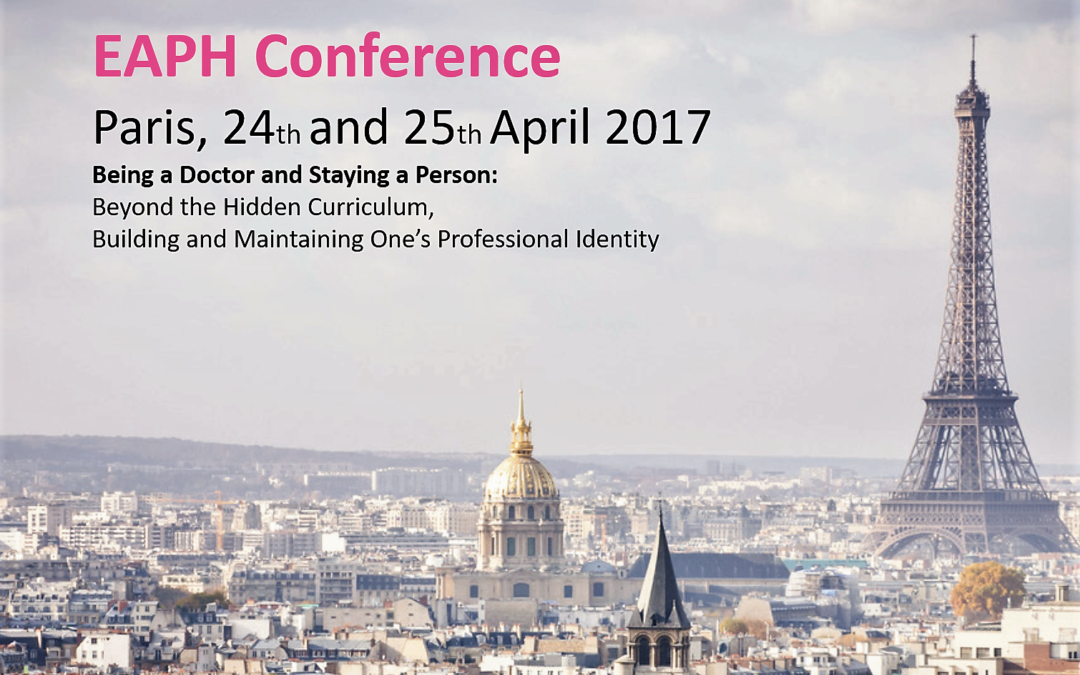 Participation à la conférence EAPH 2017 à Paris